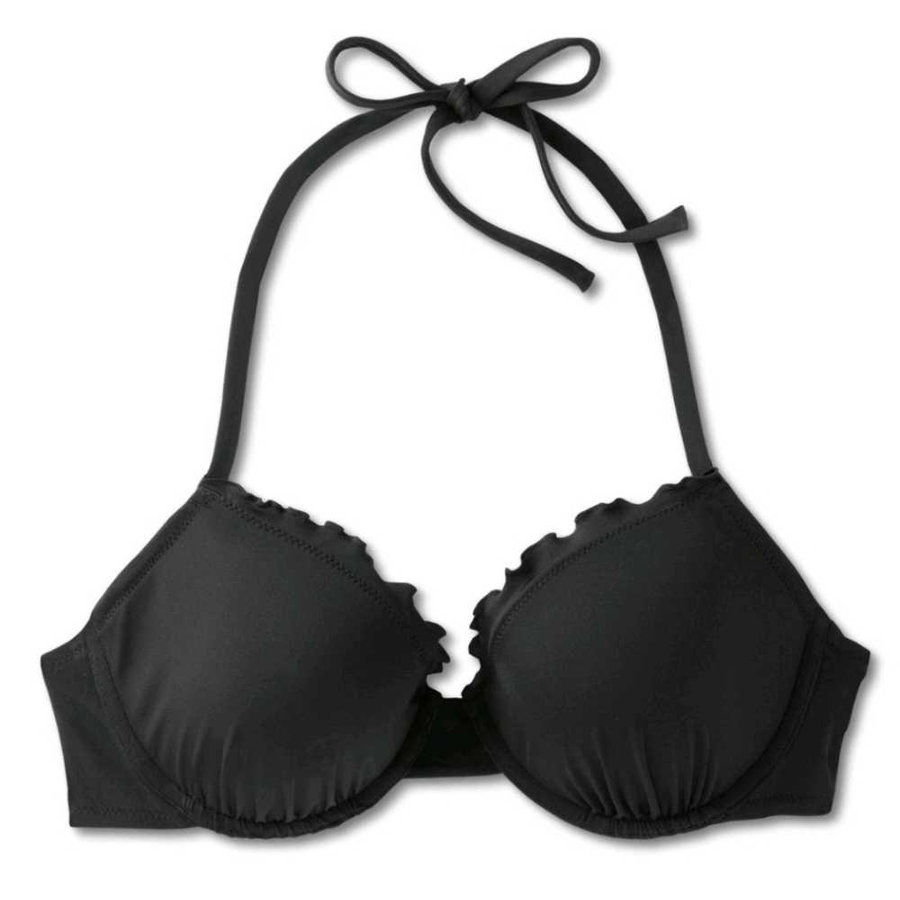 Ruffle bikini top!